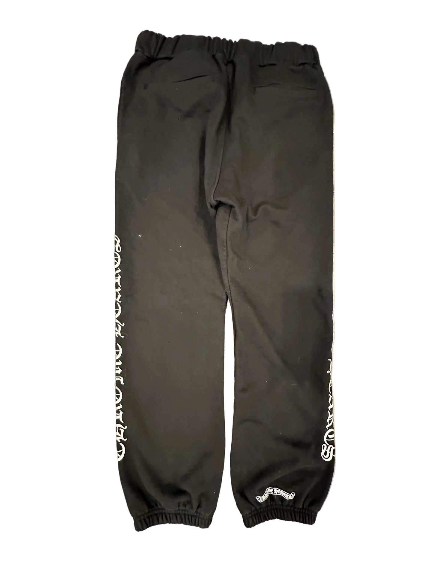 Chrome Hearts Scroll Logo Sweatpants sz XL