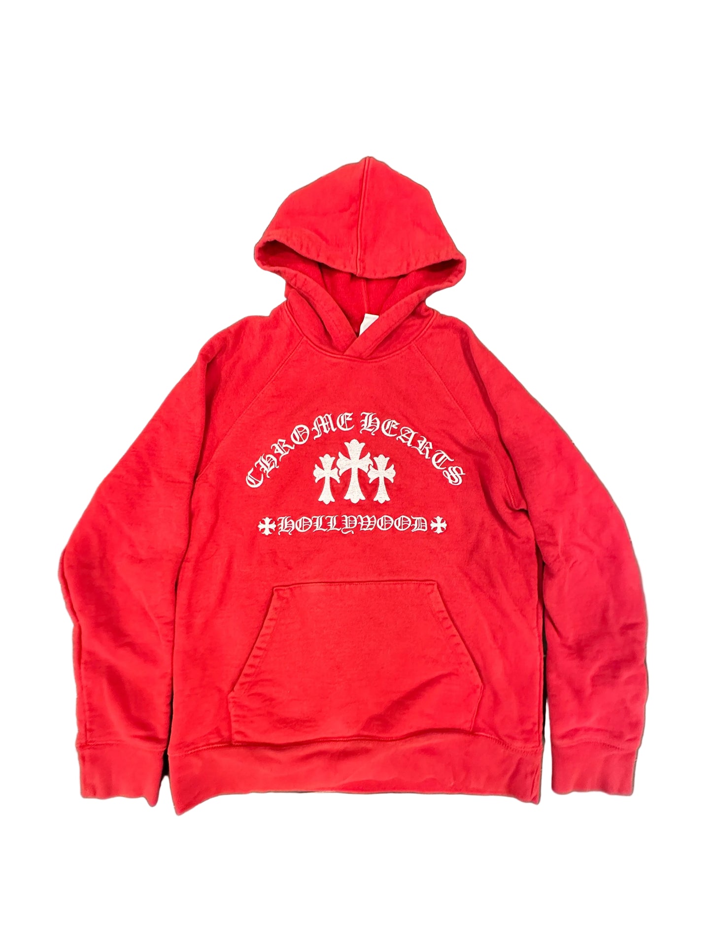 Chrome Hearts Red Hollywood Hoodie sz M