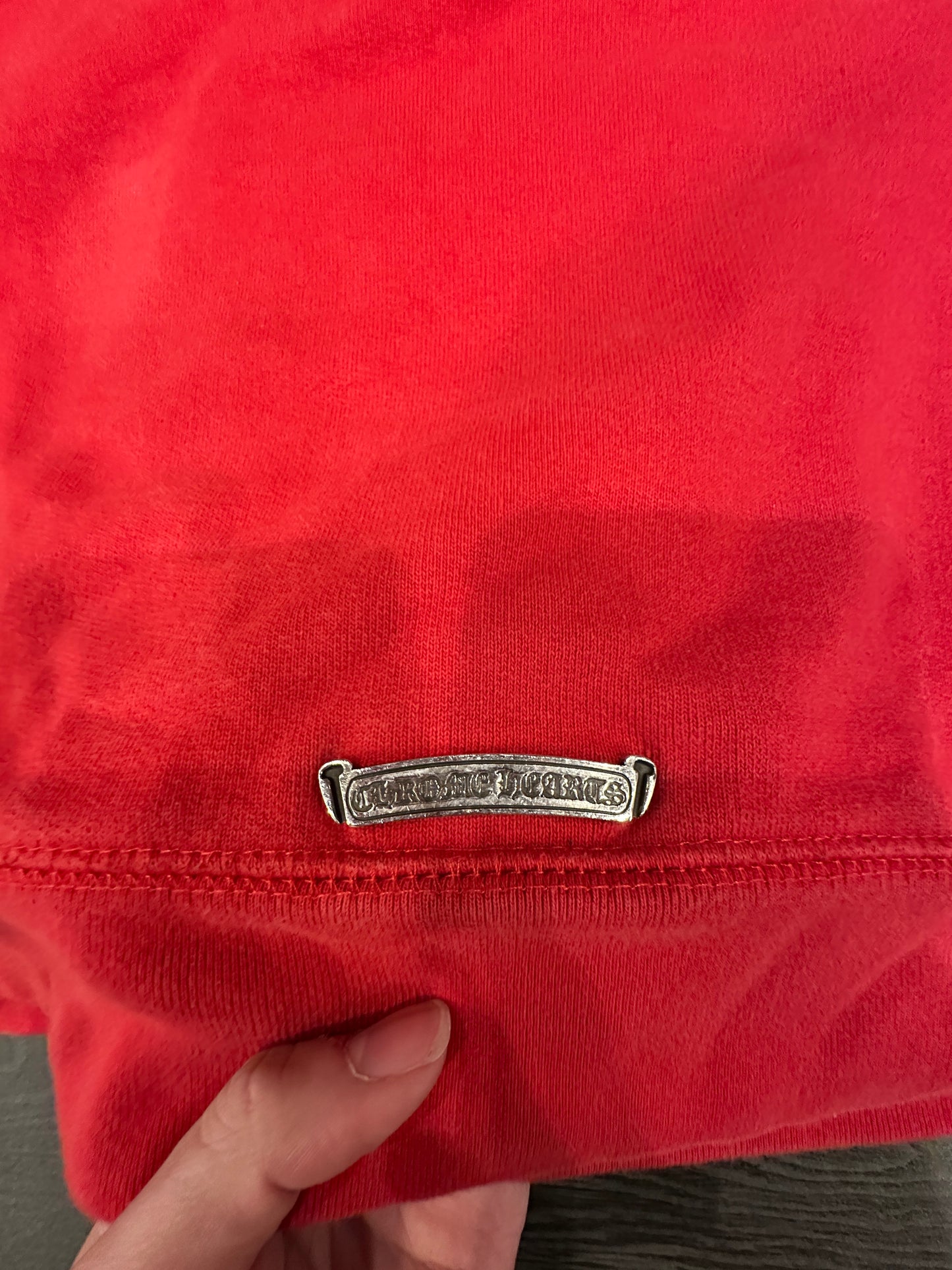 Chrome Hearts Red Hollywood Hoodie sz M