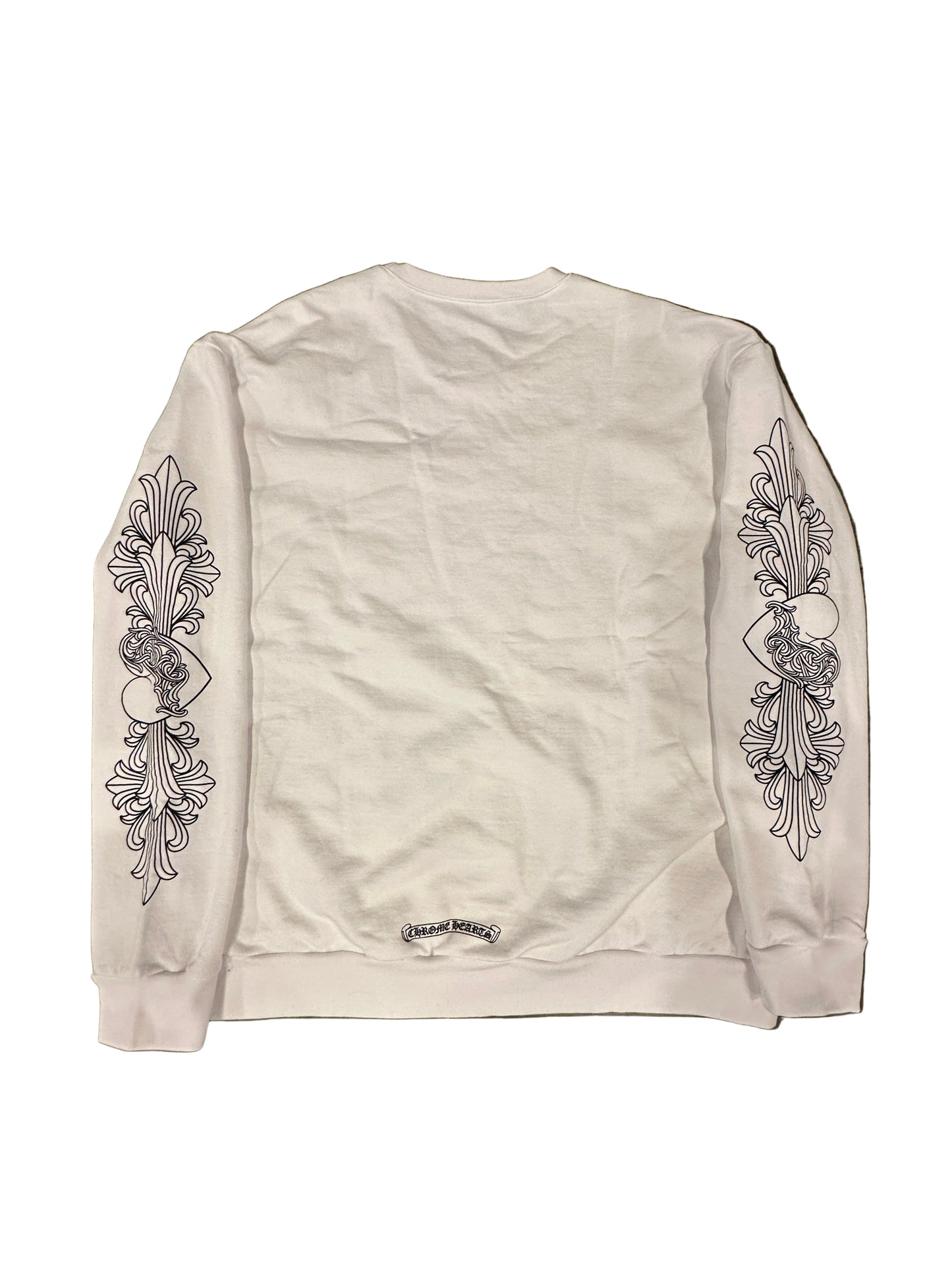 Chrome Hearts White Love You Crewneck Long Sleeve sz xl