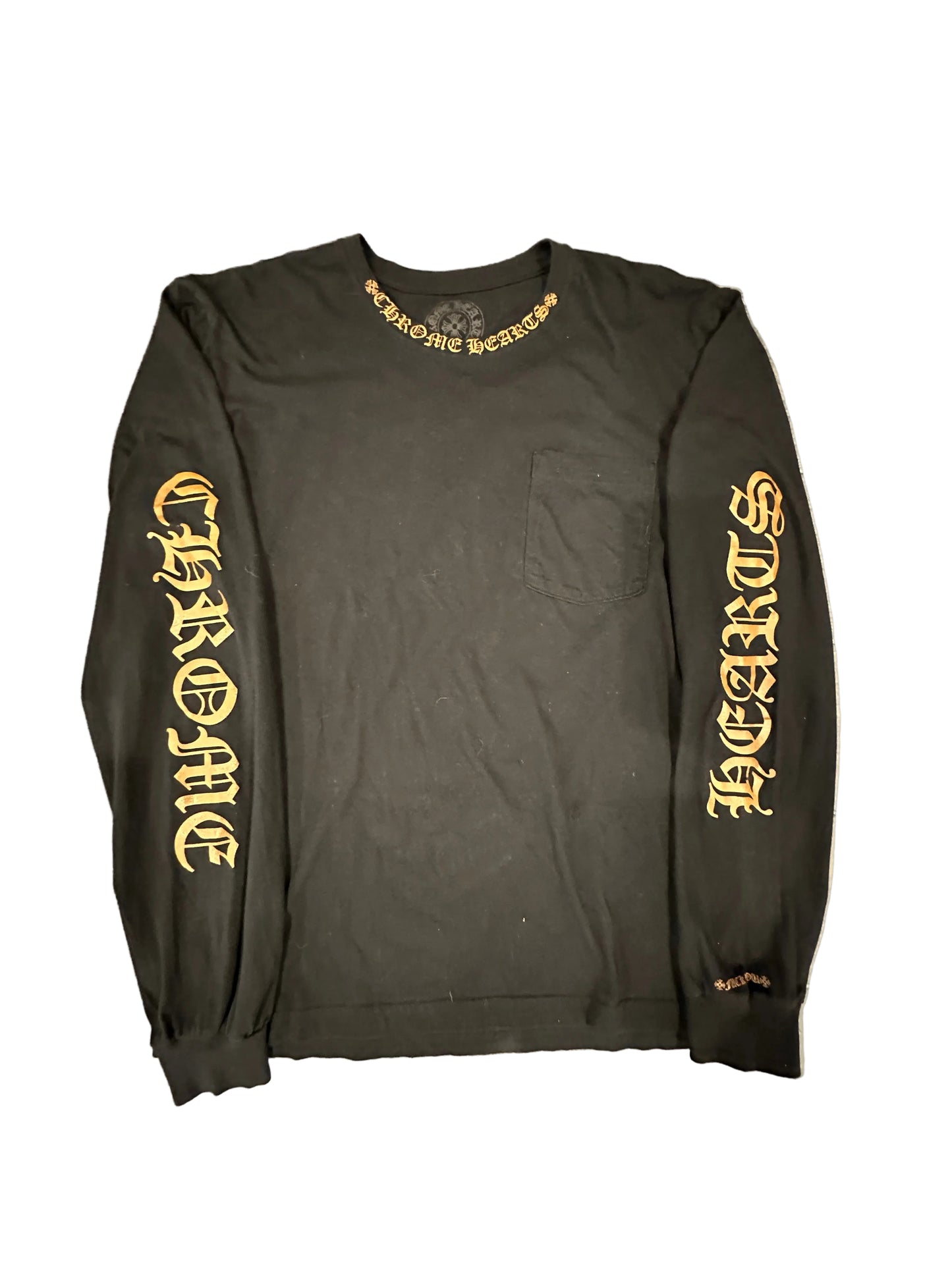 Chrome Hearts Black Bronze Long Sleeve sz L