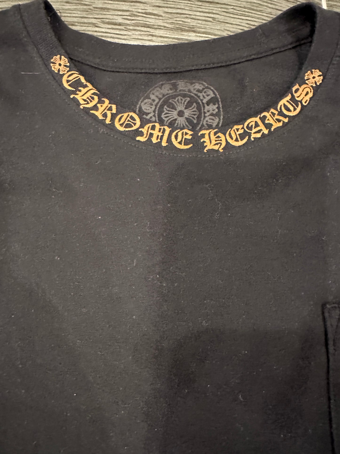 Chrome Hearts Black Bronze Long Sleeve sz L