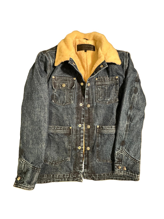 Chrome Hearts Denim Jacket With Wool interior sz s