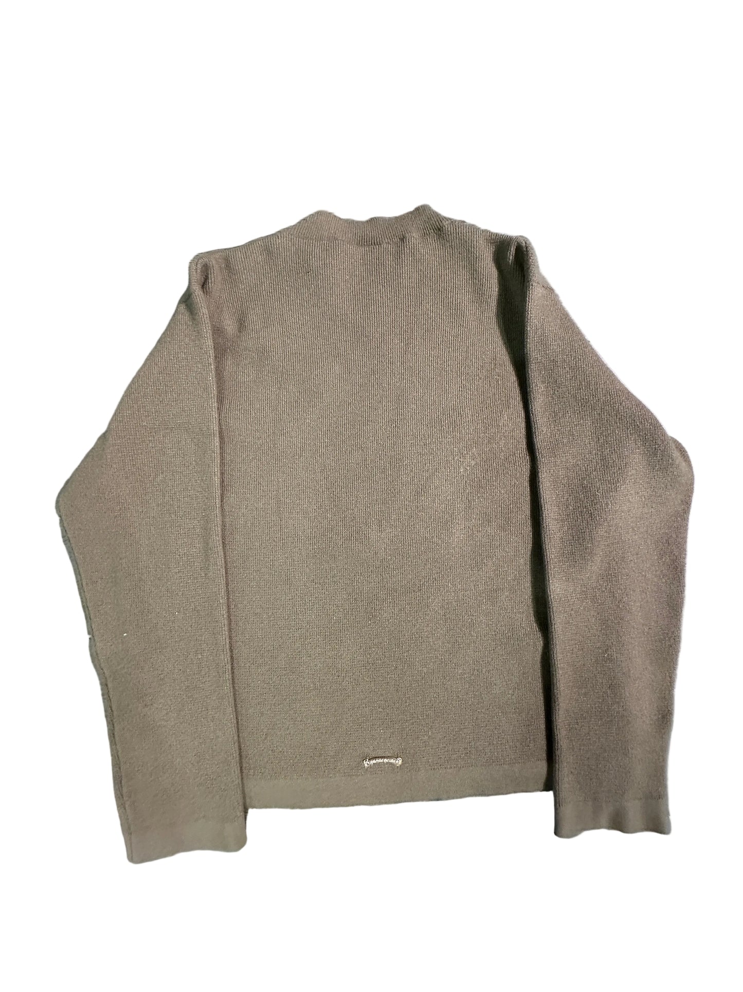 Chrome Hearts Brown Knitted Sweater sz L