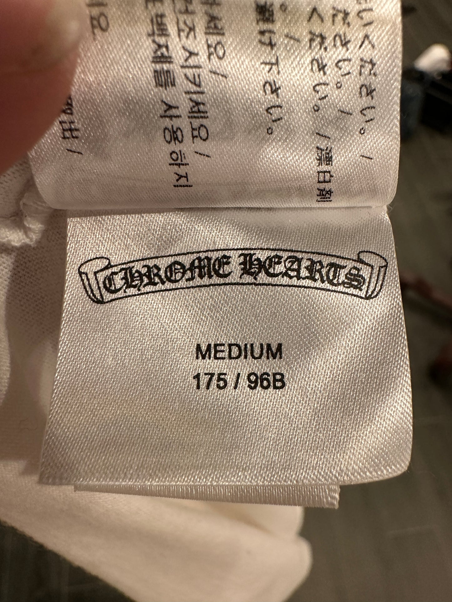 Chrome Hearts Floral t shirt sz M
