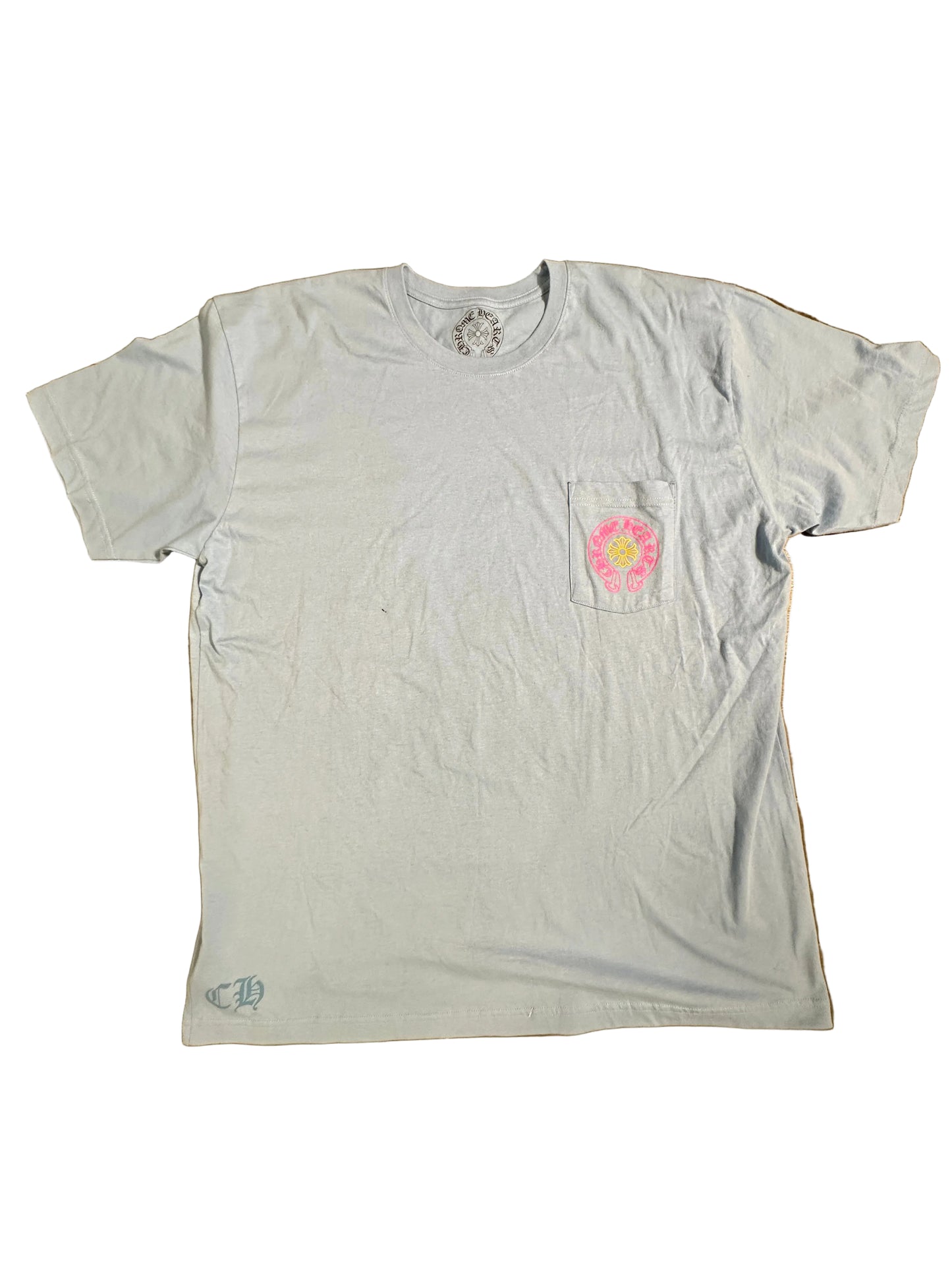 Chrome Hearts Miami baby Blue Shirt sz XXL