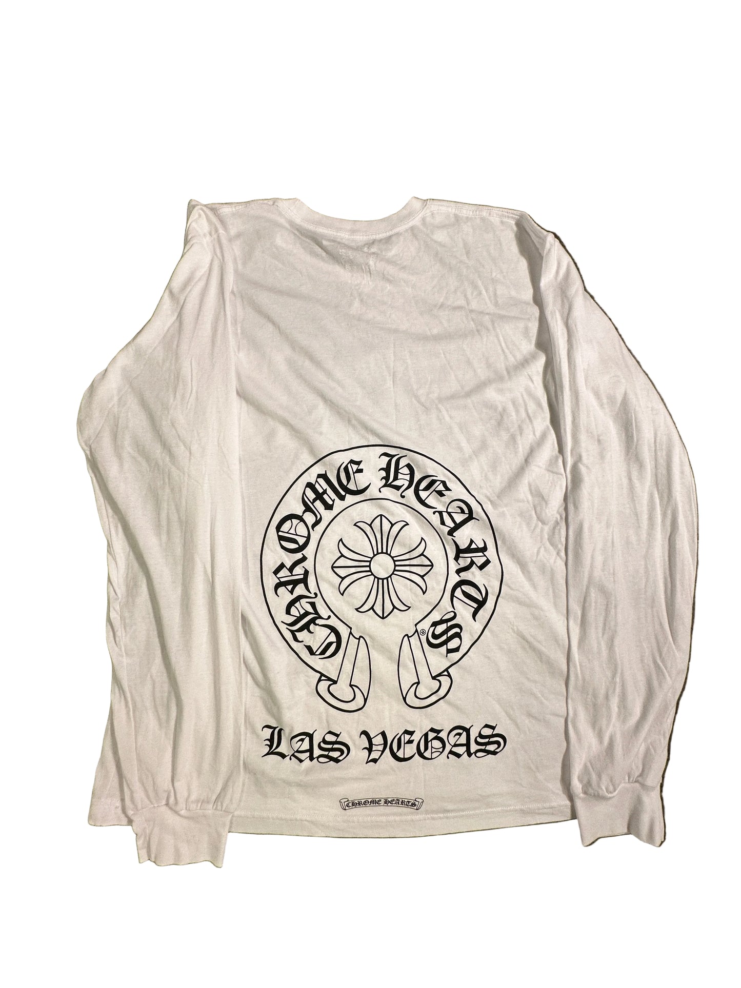 Chrome Hearts White Horseshoe Las Vegas floral Long Sleeve sz XXL NEW
