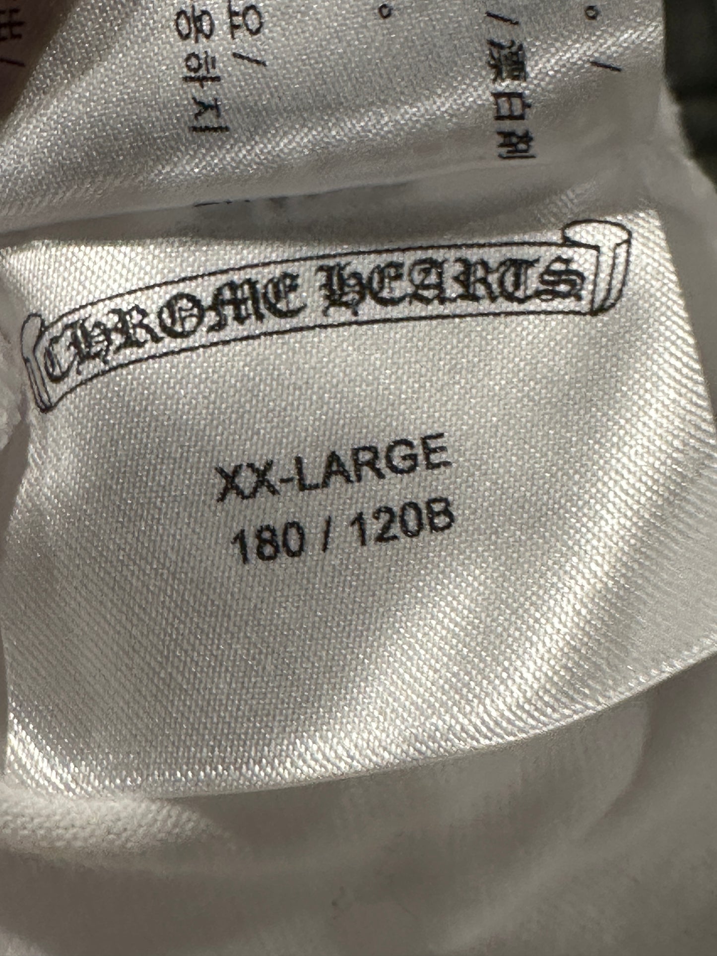 Chrome Hearts White Horseshoe Las Vegas floral Long Sleeve sz XXL NEW