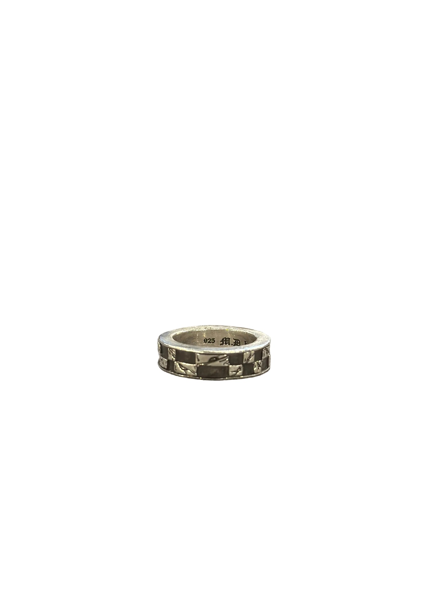 Chrome Hearts Matty Boy 99 Eyes Spacer Ring sz 6