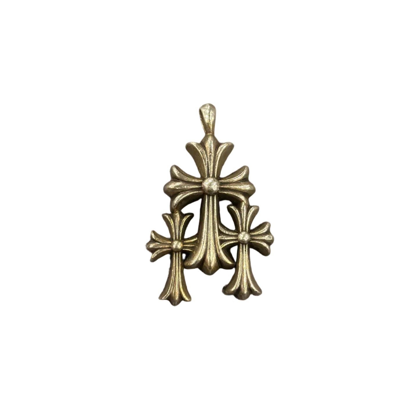 Chrome Hearts Triple Cross Pendant 2020 2.25in