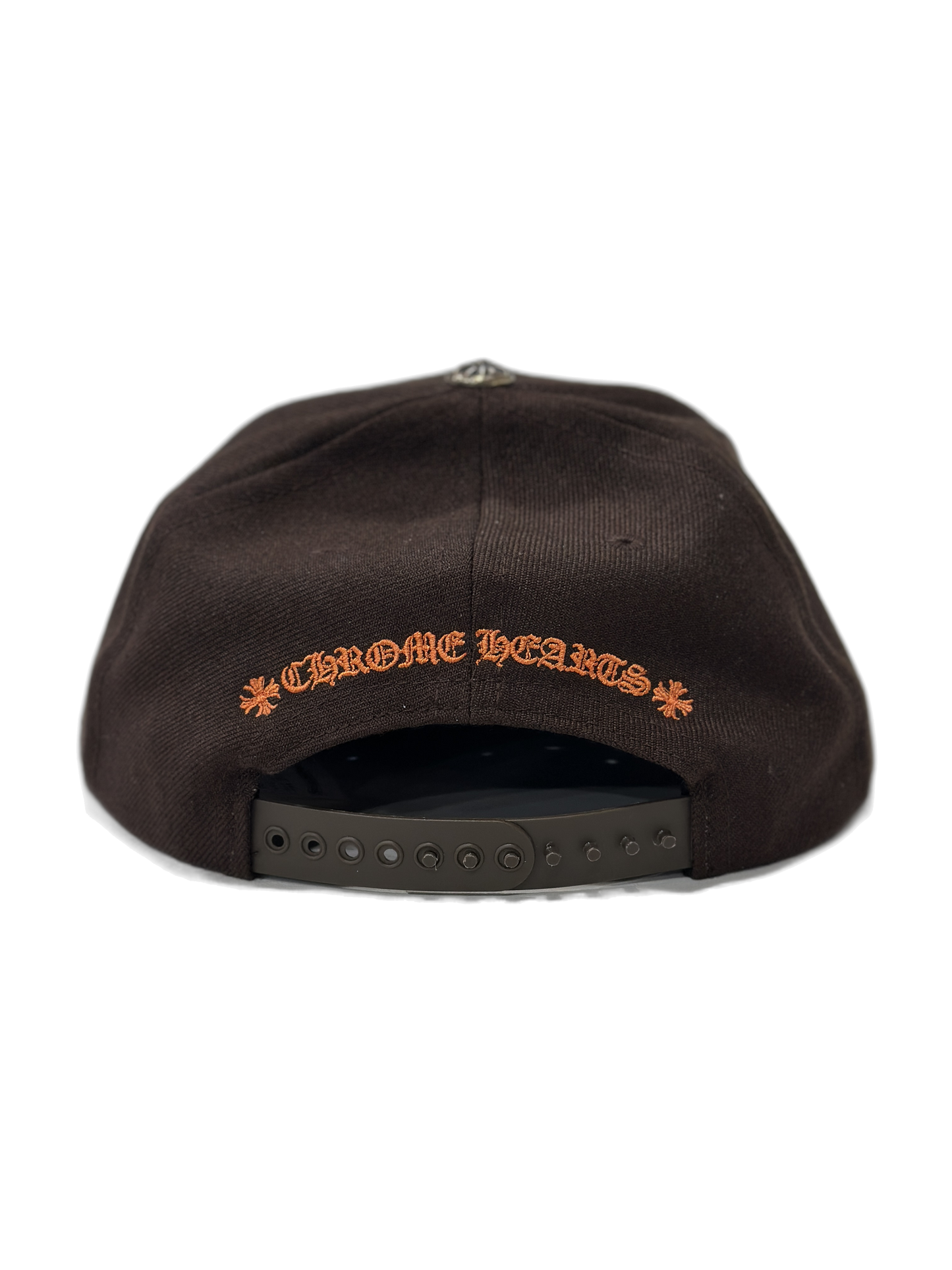 Chrome Hearts Brown hat orange logo 51-61