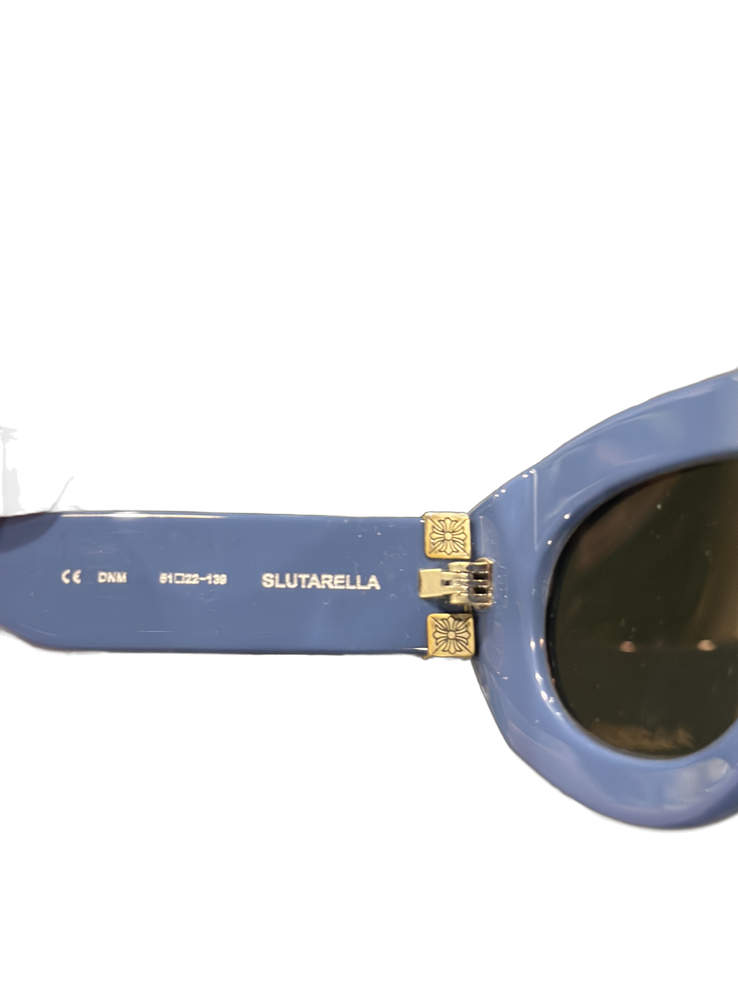 chrome hearts slutarella sunglasses blue