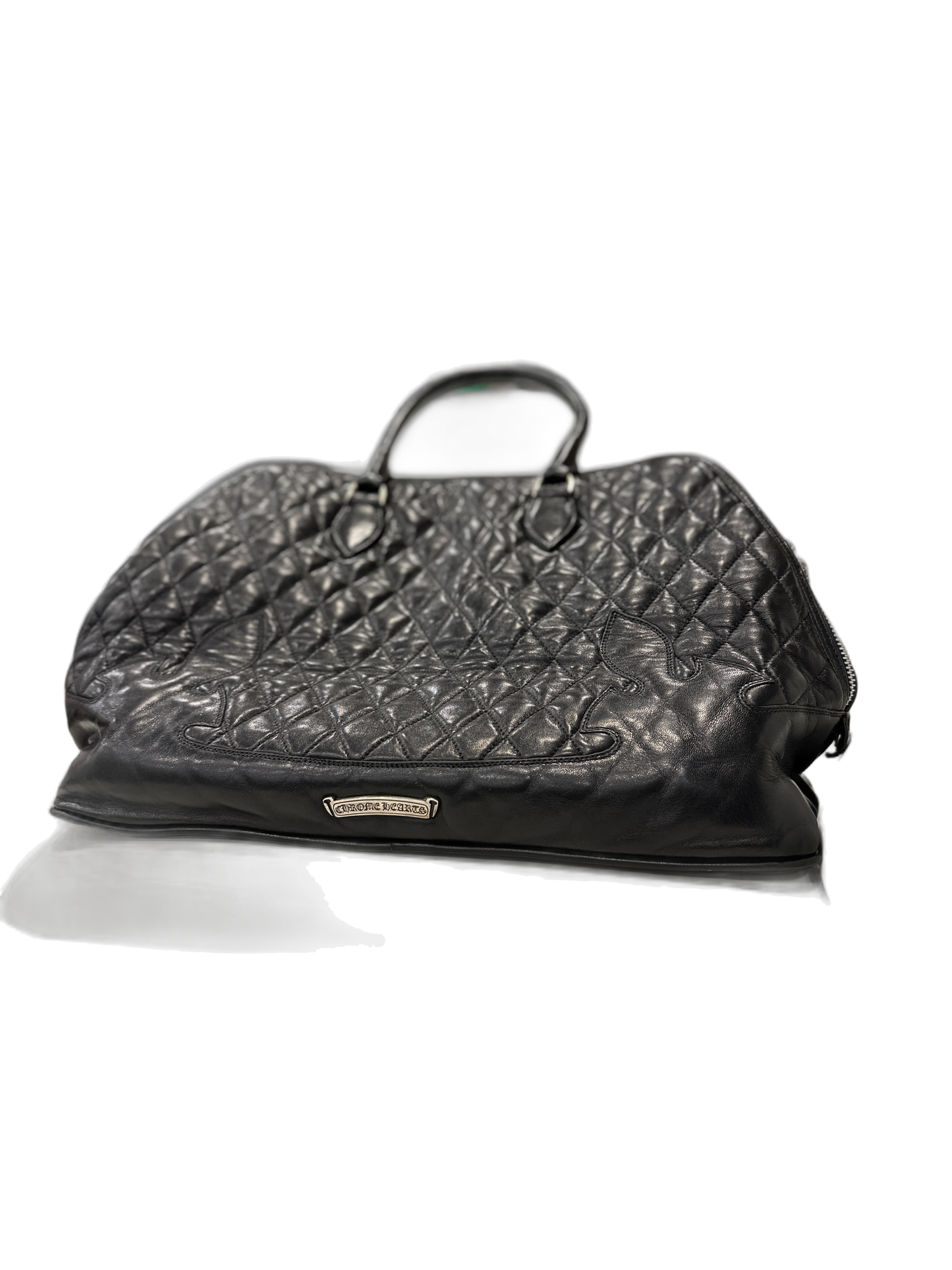 ($12,000) Chrome Hearts quilted Slouchy Mo handbag
