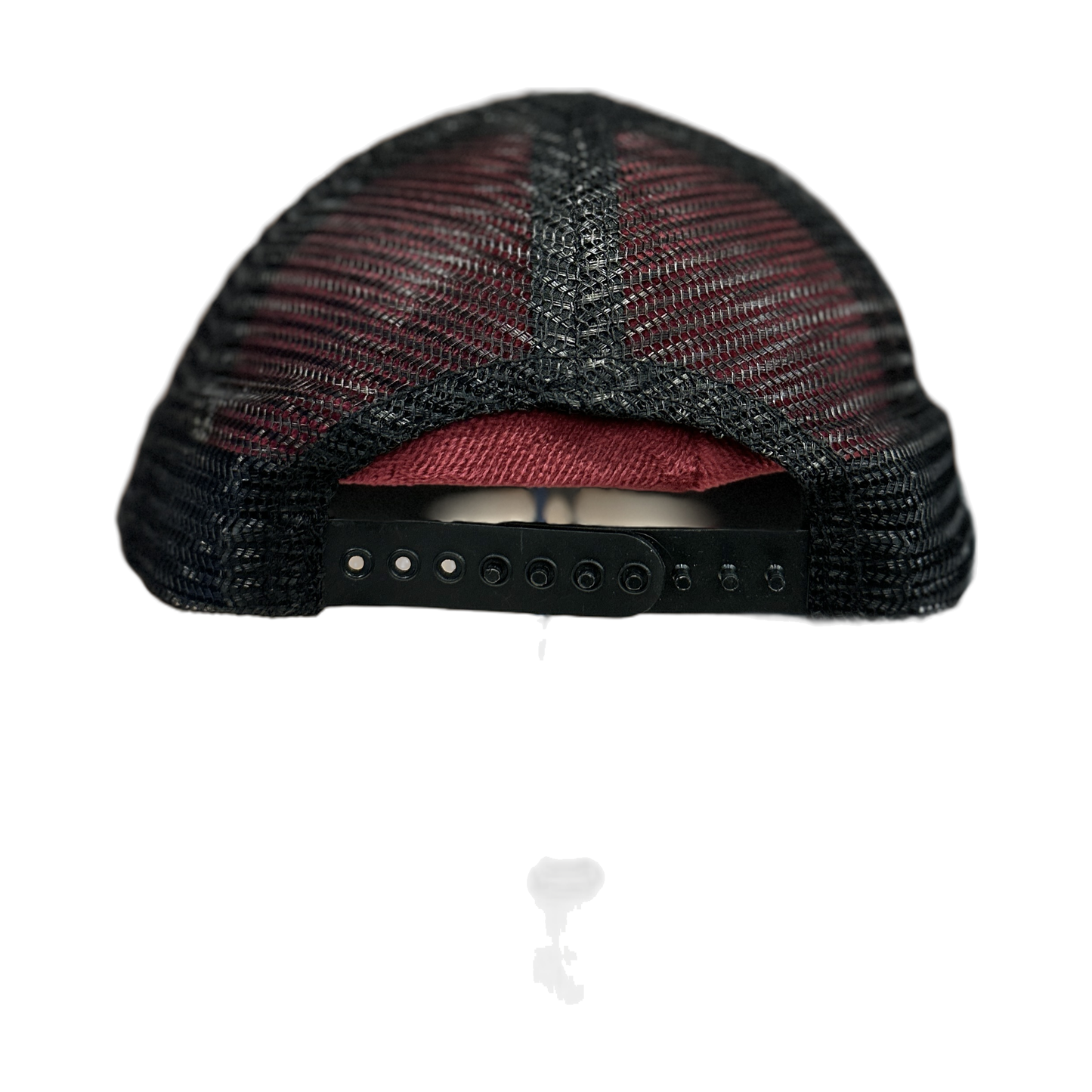 chrome hearts red rolling stones trucker hat