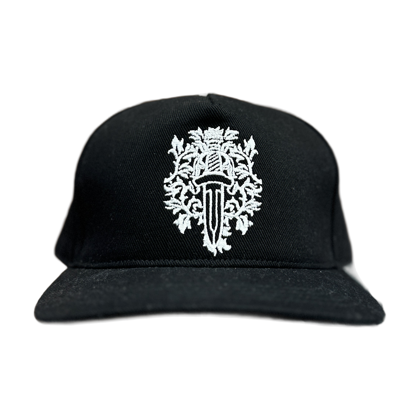 chrome hearts black vine dagger hat