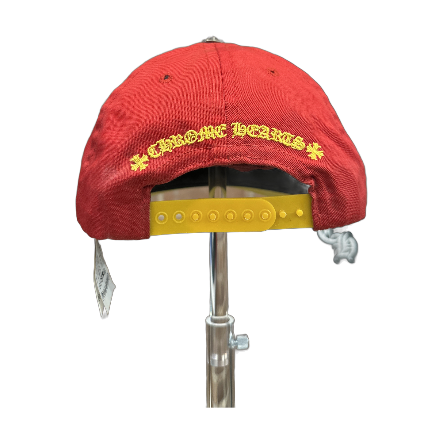 Chrome Hearts CH Logo hat Red yellow - Back