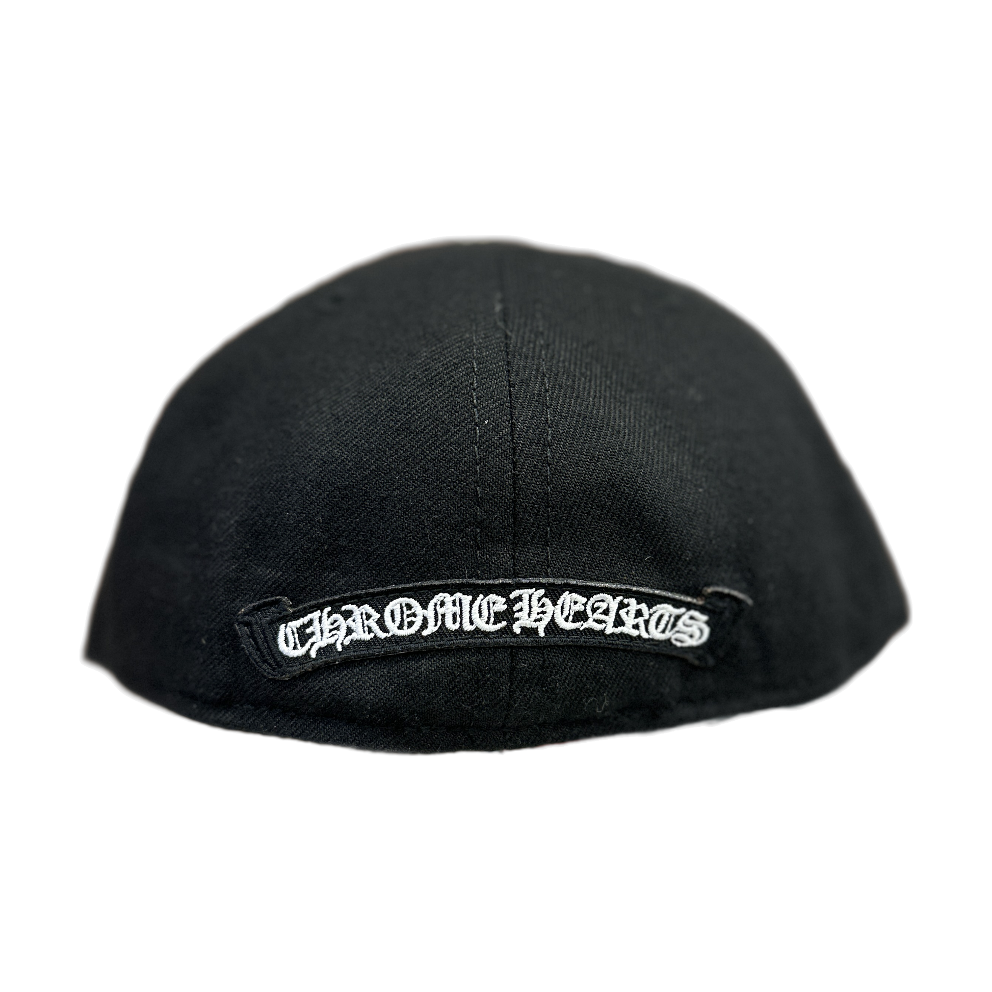 Chrome Hearts black horseshoe Logo hat Black - Back
