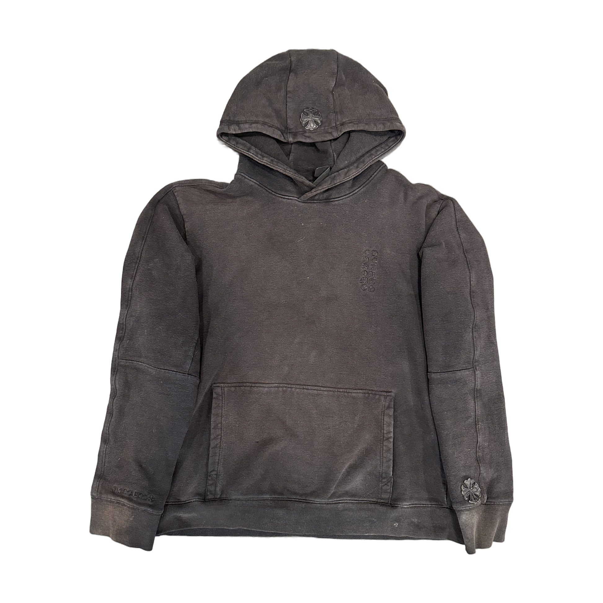 Chrome Hearts Vintage Hoodie Black - Front