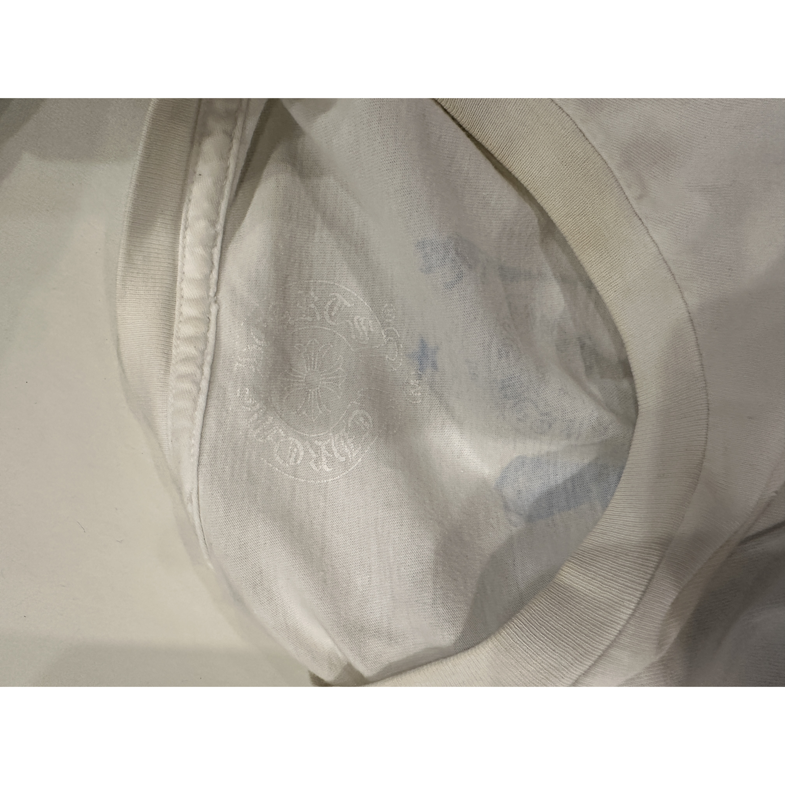 Chrome Hearts T-Shirt White - Size Tag