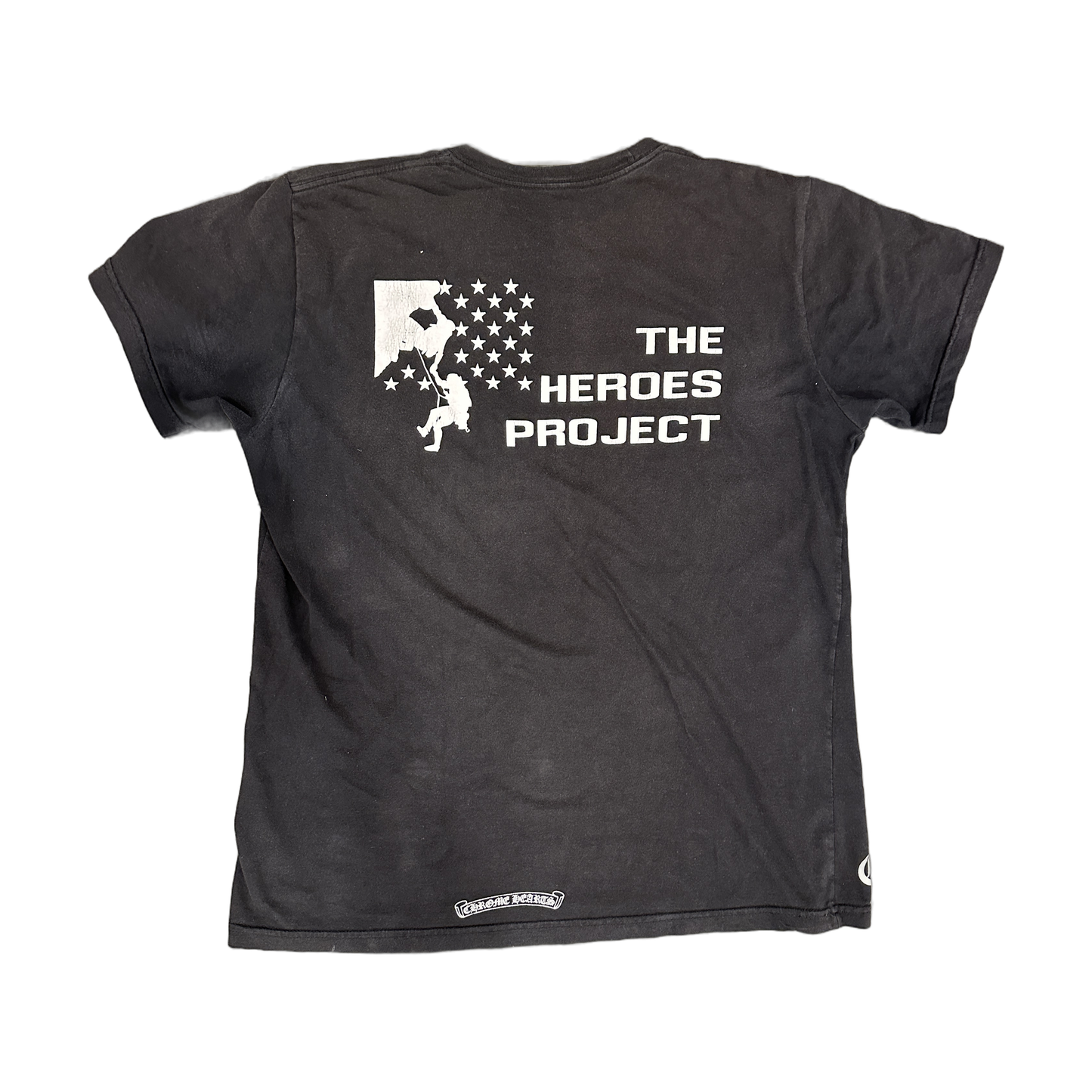 Chrome Hearts Heroes Project T-Shirt Black - Back