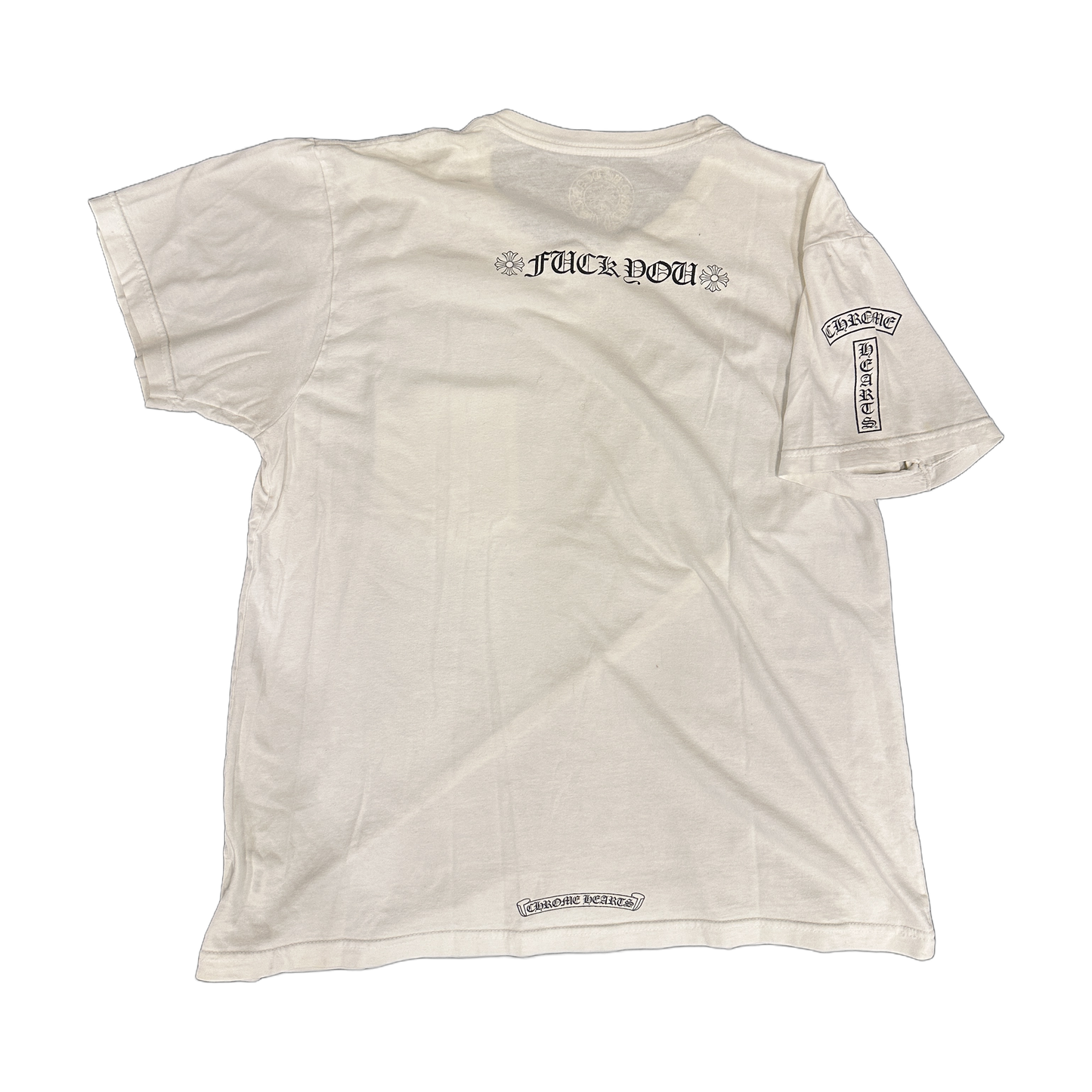 Chrome Hearts Fuck You T-Shirt White - Back