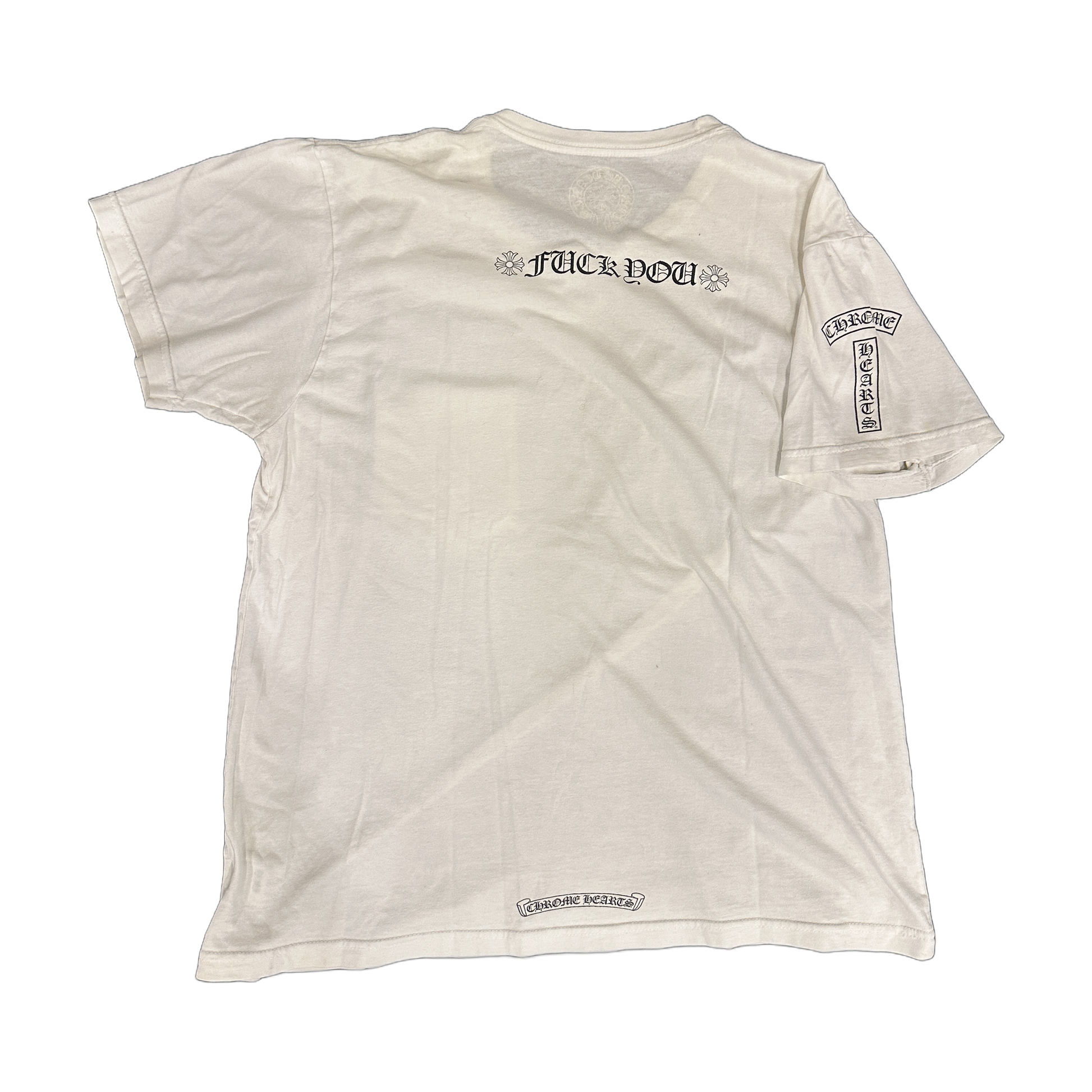 Chrome Hearts Fuck You T-Shirt White - Back