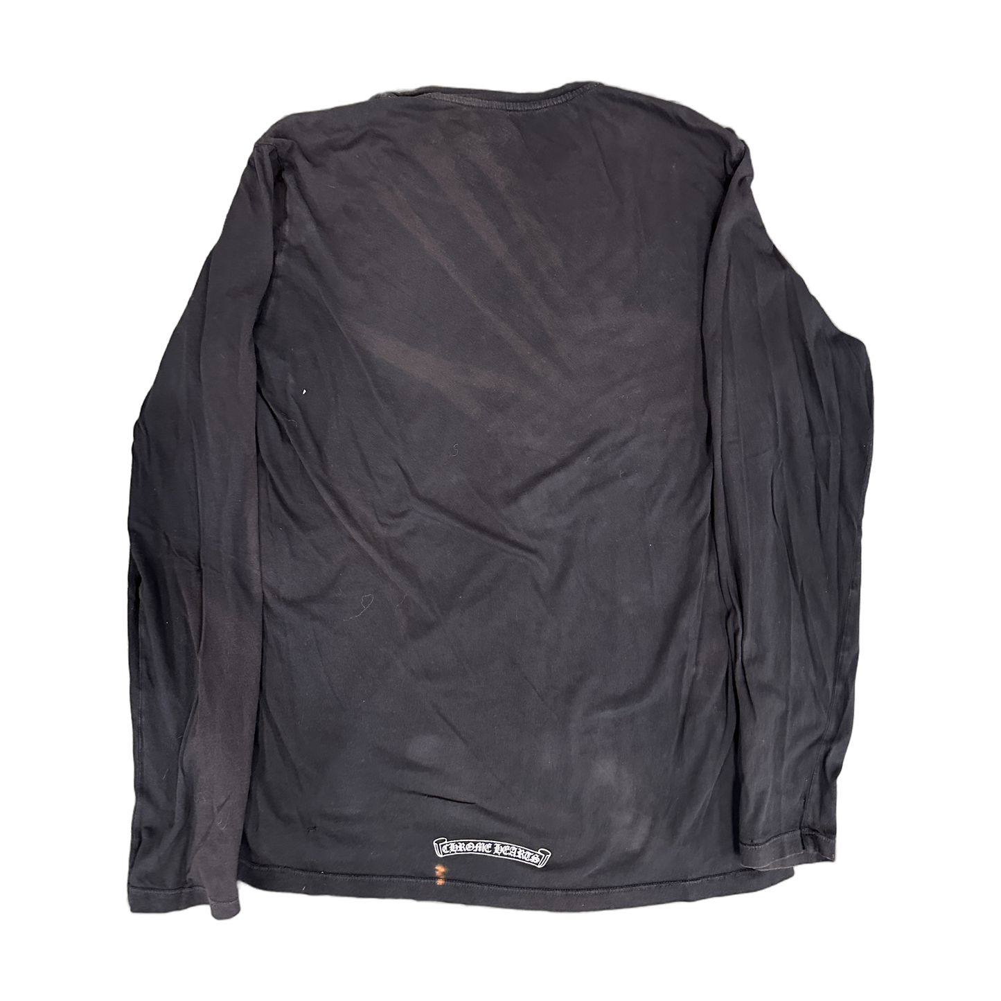 Chrome Hearts vintage Miami Long Sleeve Tee Black - Back