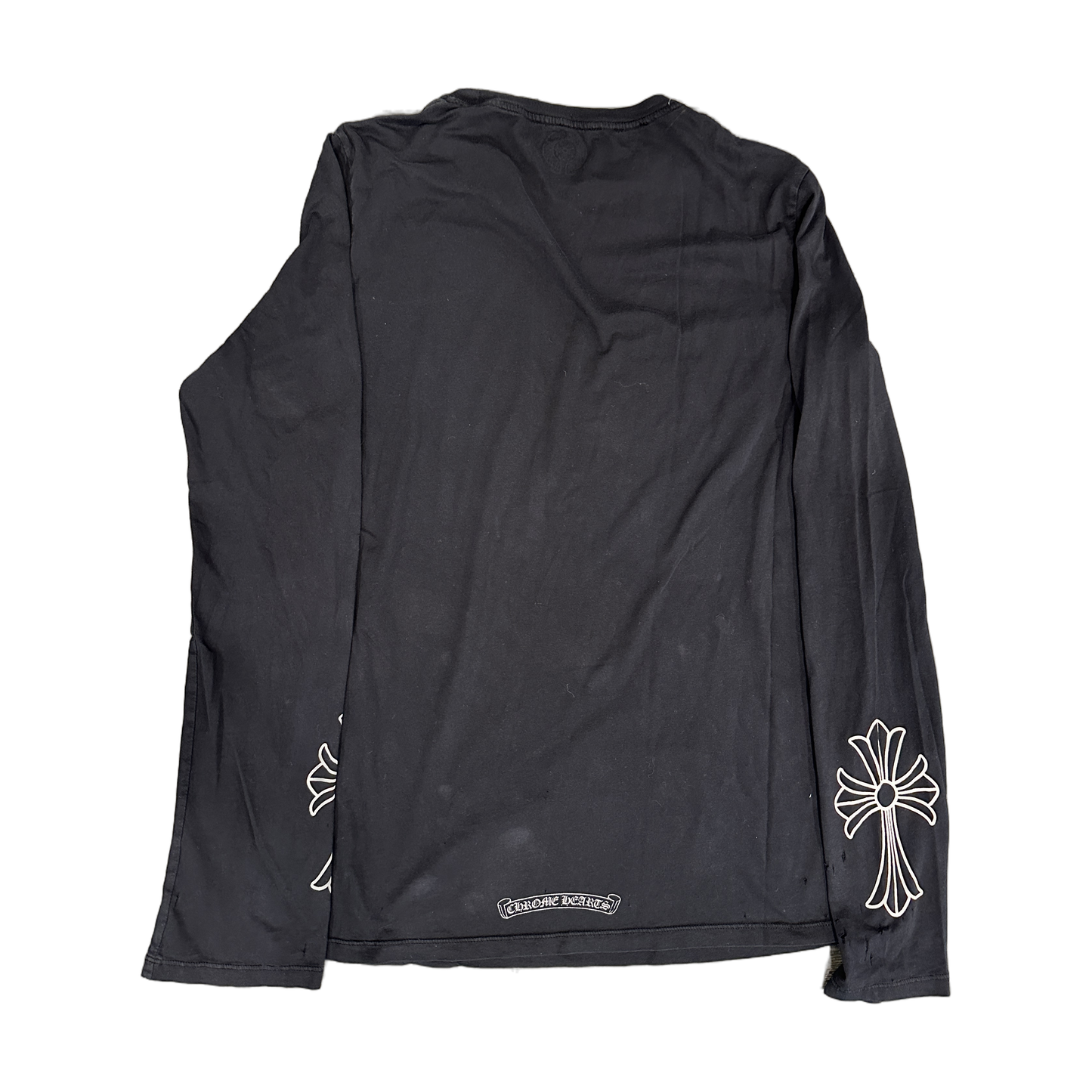 Chrome Hearts Cross Long Sleeve Tee Black - Back
