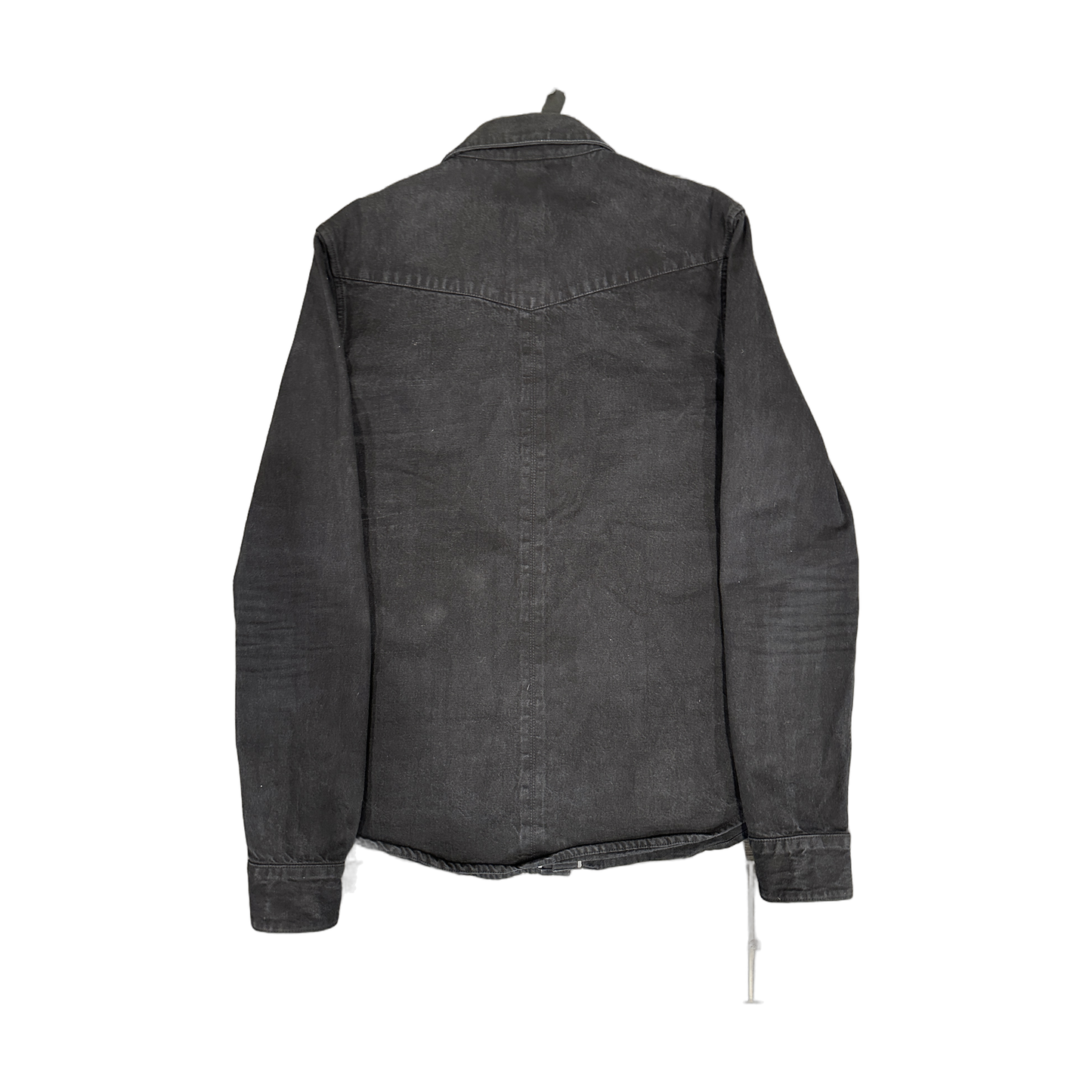 Chrome Hearts Denim Jacket Flair patch sleeve Black - Back