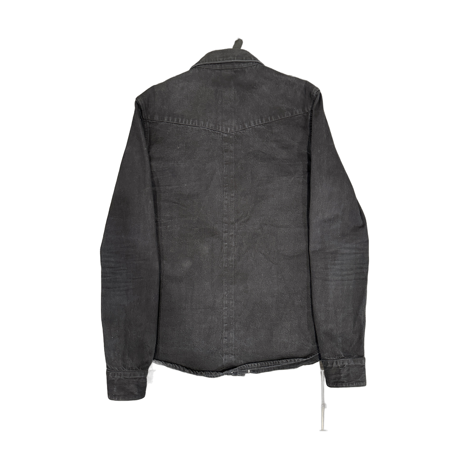 Chrome Hearts Denim Jacket Flair patch sleeve Black - Back