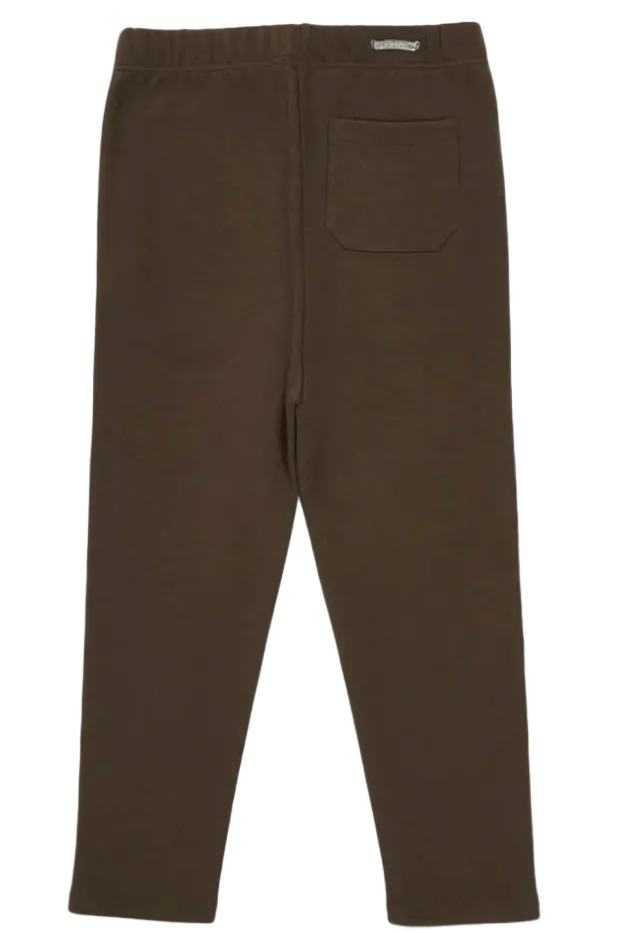 Chrome Hearts Brown Embroidered CH Sweatpants