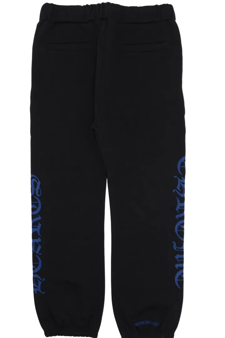 Chrome Hearts Blue Horseshoe Logo Sweatpants