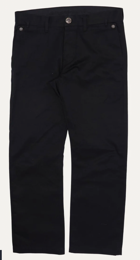 Chrome Hearts Black Chino Pants