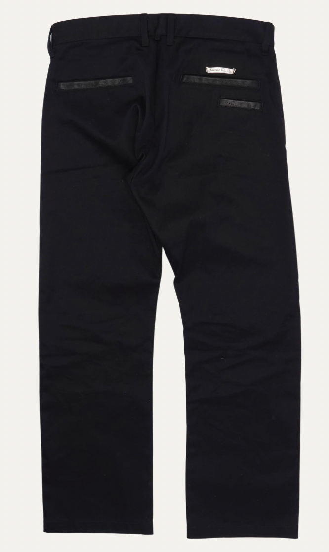 Chrome Hearts Black Chino Pants