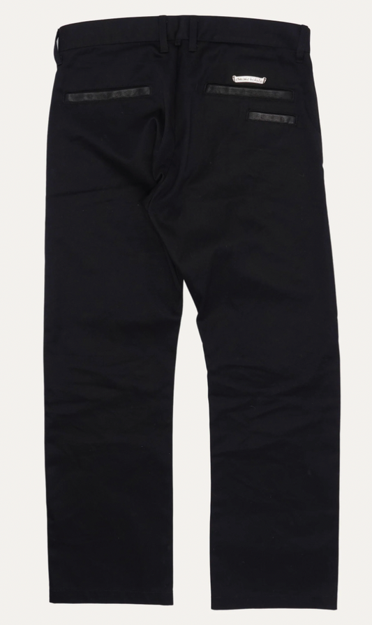 Chrome Hearts Black Chino Pants